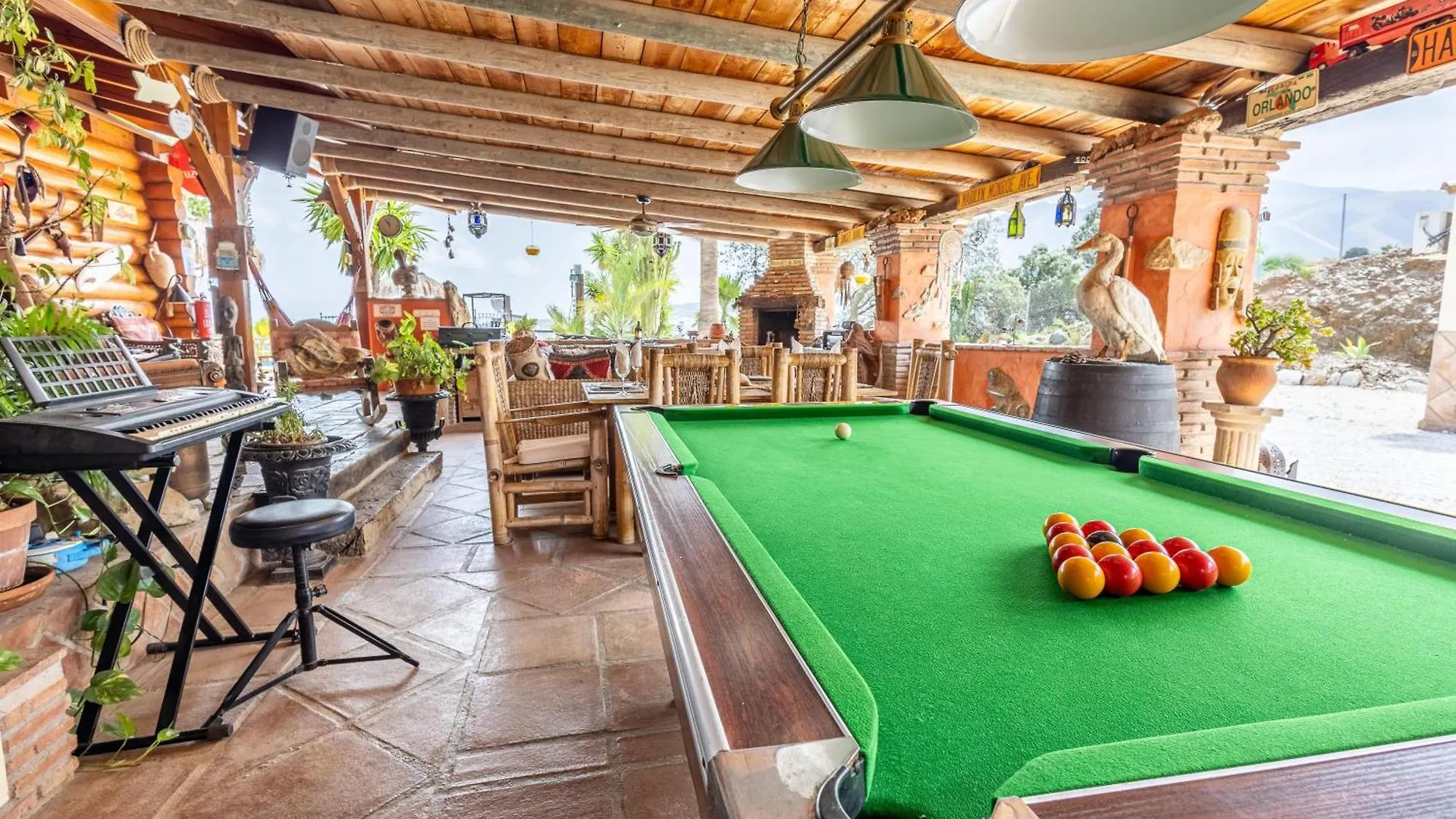 Luxurious Private Cabin Pool Hottub & Fireplace Málaga
